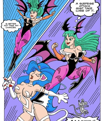 Morrigan Vs Felicia comic porn sex 3