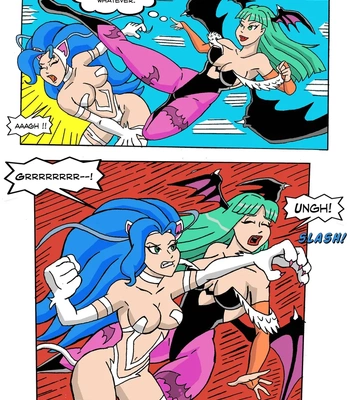 Morrigan Vs Felicia comic porn sex 6