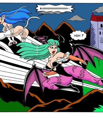 Morrigan Vs Felicia comic porn sex 8