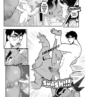 Clark Kent x Sam Lane comic porn sex 9