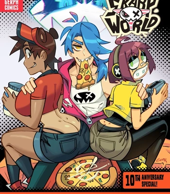 Porn Comics - Skarp World – Mayonnaise With Pizza