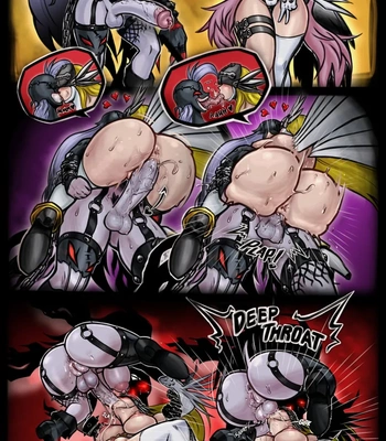 Ladydevimon & Angewomon comic porn sex 7