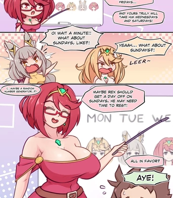 Porn Comics - Rex’s Sex Schedule