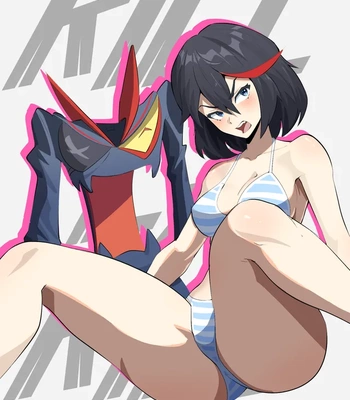 Ryuko & Senketsu comic porn sex 2