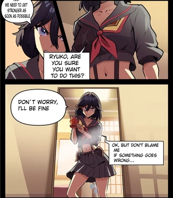 Ryuko & Senketsu comic porn sex 3