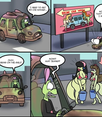 Porn Comics - Bikini Car Wash