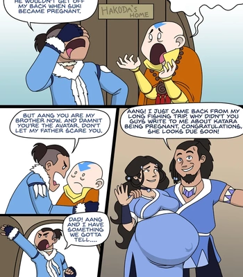 Katara’s Pregnancy – Remastered comic porn sex 14