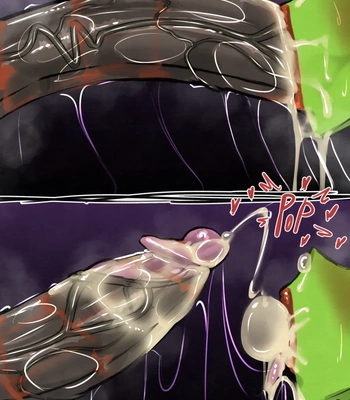 Raven x Beast Femboy comic porn sex 9