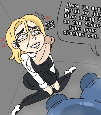 Futa Gwen Stacy x Olivia Octavius comic porn sex 3