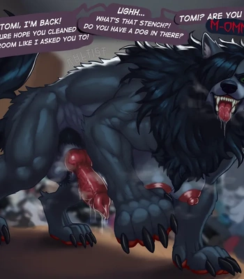Tomoko Kuroki Werewolf Transformation comic porn sex 8