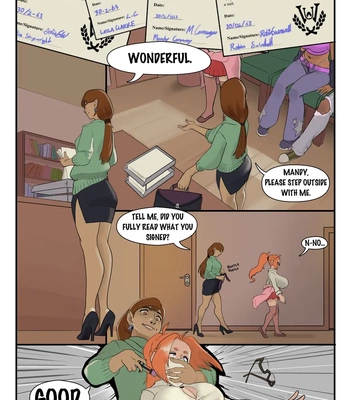 Disciplinary Lessons comic porn sex 7