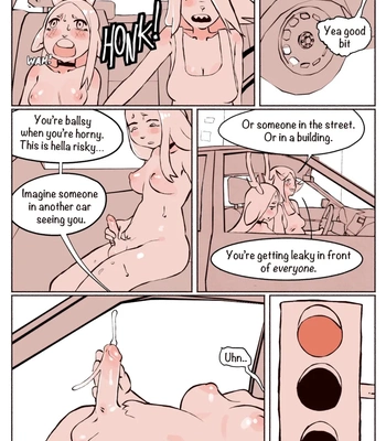Car Exhibitionism comic porn sex 3