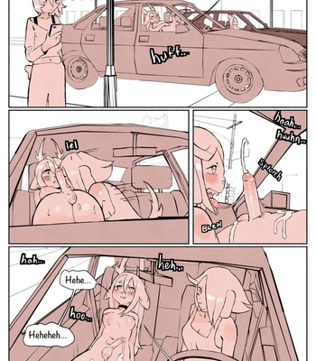 Car Exhibitionism comic porn sex 5