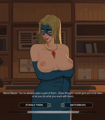 Blonde Blazer comic porn sex 3