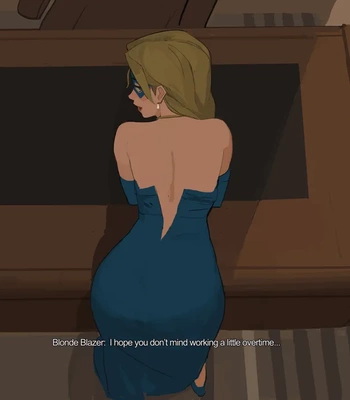 Blonde Blazer comic porn sex 6