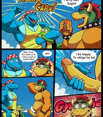 Bowser’s Krocodile Kountry comic porn sex 8