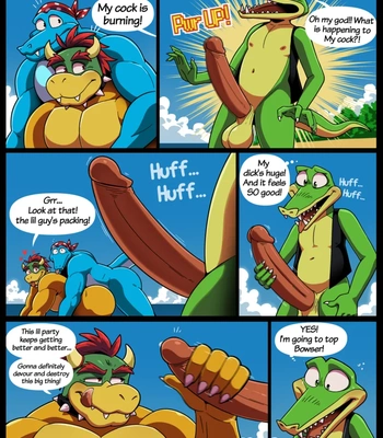 Bowser’s Krocodile Kountry comic porn sex 18
