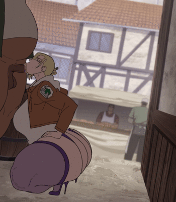 Annie Leonhart In The Alley comic porn sex 10