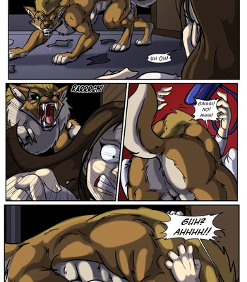 A Werewolf Night comic porn sex 9