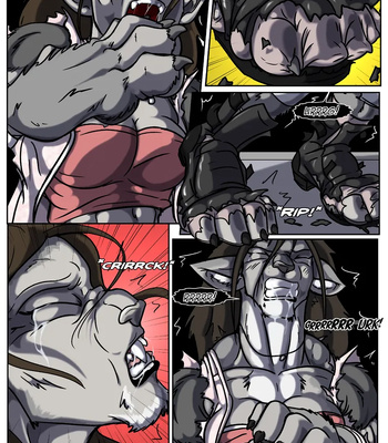 A Werewolf Night comic porn sex 11