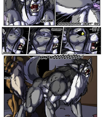 A Werewolf Night comic porn sex 16