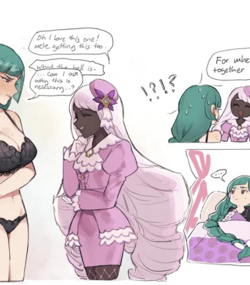 Jacinthe x Lebanne comic porn sex 4