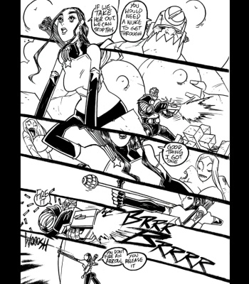 Big Guns Vs Mighty Zombies comic porn sex 42
