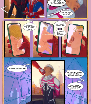 Peter x Miles x R63!Gwen comic porn sex 4