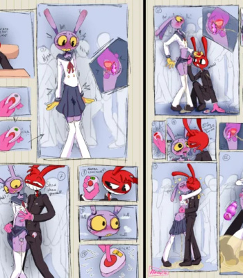 Jax x Thomas Omorashi comic porn sex 12