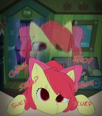 Porn Comics - Apple Bloom Blowjob