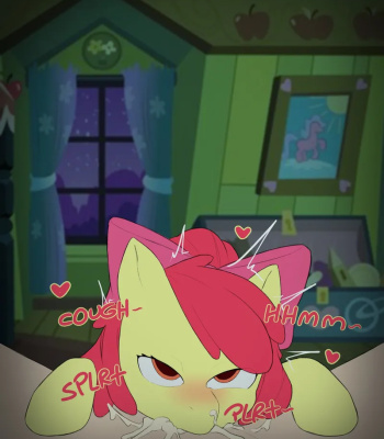 Apple Bloom Blowjob comic porn sex 2