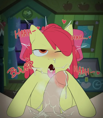 Apple Bloom Blowjob comic porn sex 4