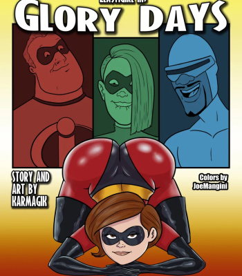 Porn Comics - Elastigirl In Glory Days (Colored)