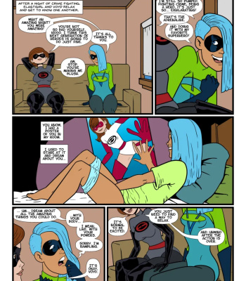 Elastigirl In Glory Days (Colored) comic porn sex 4
