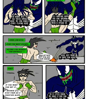 Venom Vs Robin comic porn sex 7