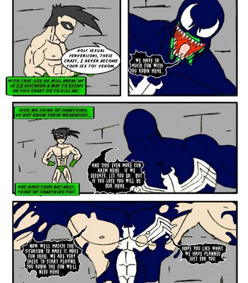 Venom Vs Robin comic porn sex 8