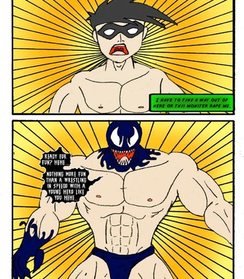 Venom Vs Robin comic porn sex 9