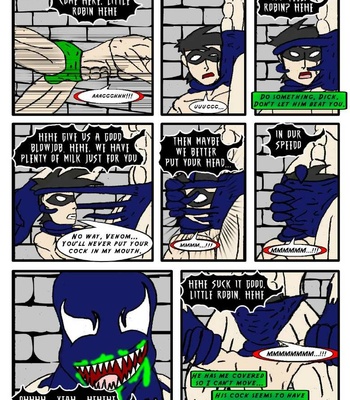 Venom Vs Robin comic porn sex 12