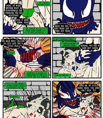 Venom Vs Robin comic porn sex 13