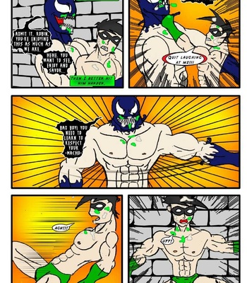 Venom Vs Robin comic porn sex 15