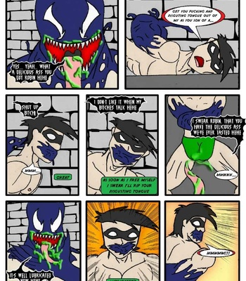 Venom Vs Robin comic porn sex 18