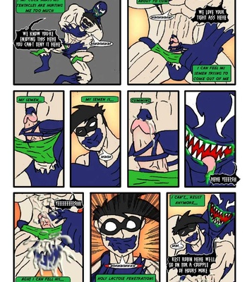 Venom Vs Robin comic porn sex 22