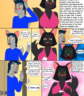 Blackmailed Lover (ongoing) comic porn sex 14