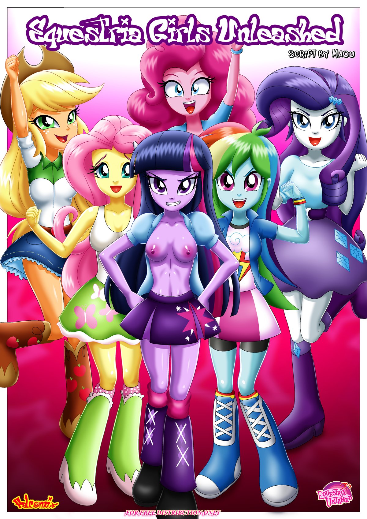 Sexy My Little Pony Comic - Equestria Girls Unleashed 1 (My Little Pony Friendship is Magic) comic porn  | HD Porn Comics
