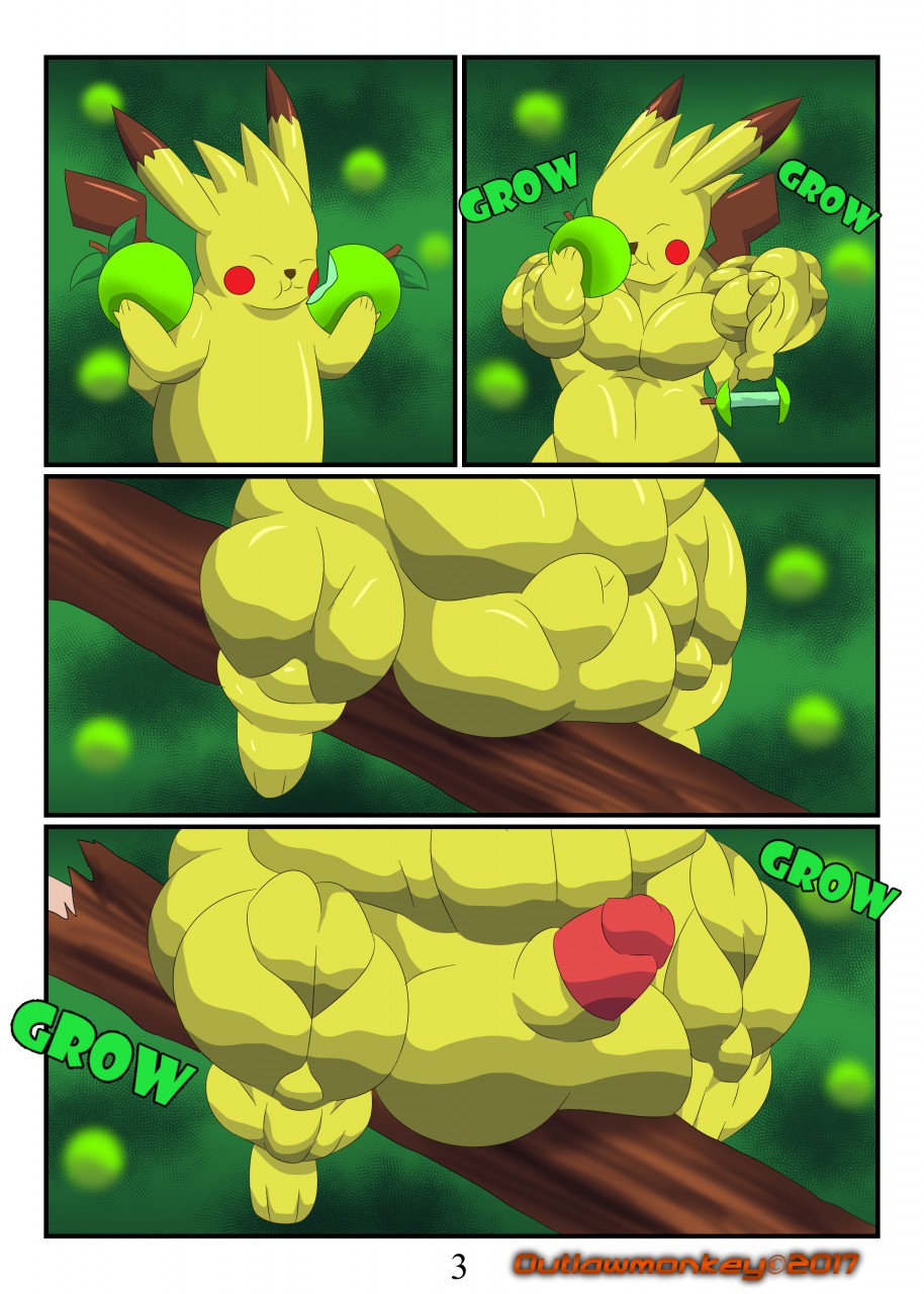 Pokemon Gay Pikachu Porn - Pikachu Muscle Evolution comic porn - HD Porn Comics