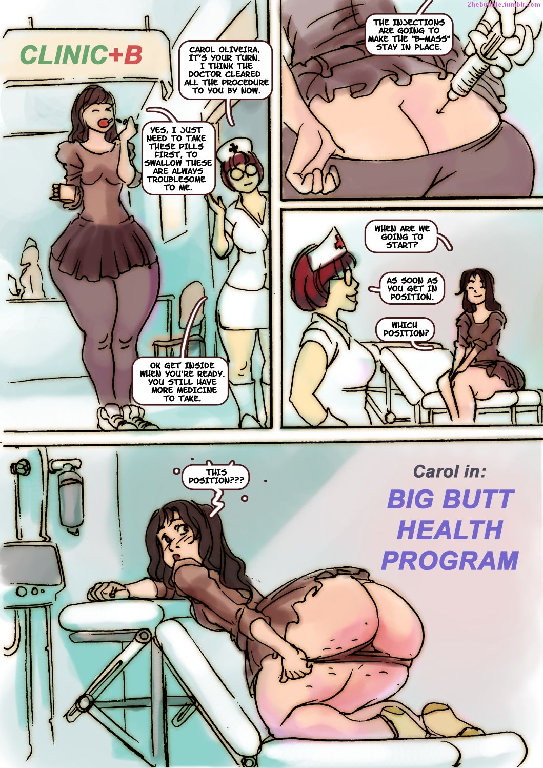 Big Butt Cartoon Porn - Big Butt Health Program comic porn - HD Porn Comics