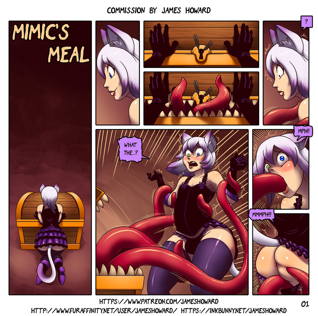Mimic chest porn comic