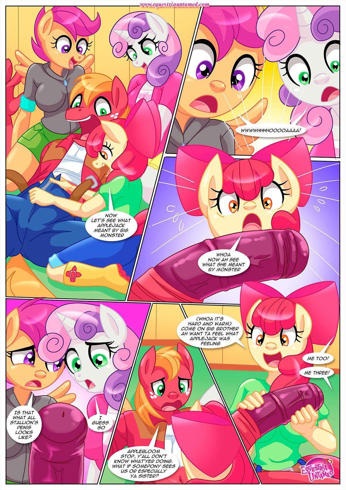 My Little Pony Applejack Porn - Applejack's Secret Is Out comic porn | HD Porn Comics