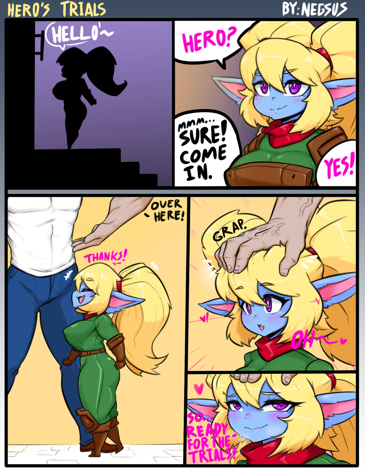 Poppy - Hero's Trials comic porn | HD Porn Comics