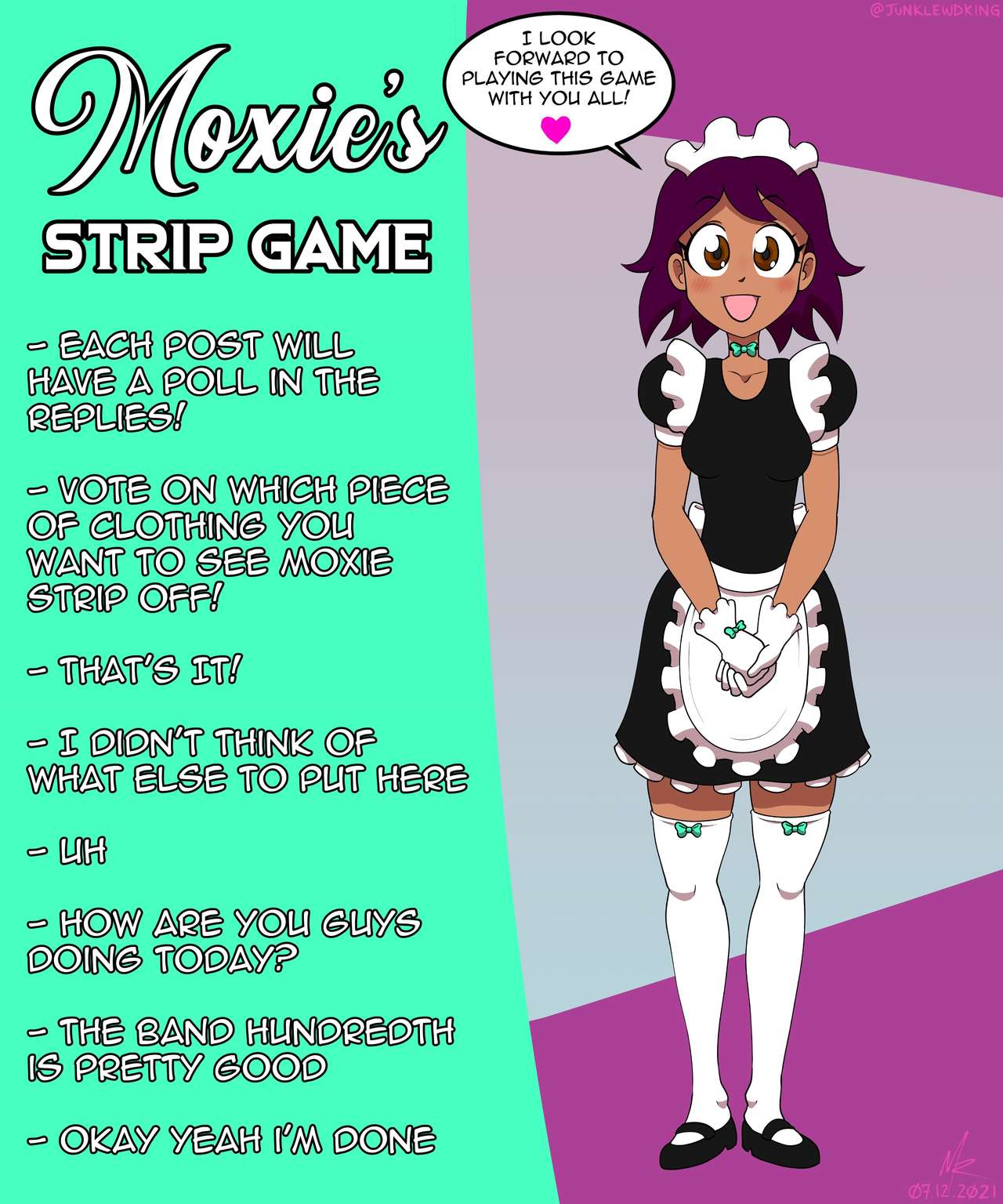 Moxie's Strip Game comic porn | HD Porn Comics